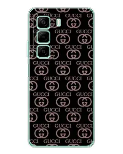 Чехол для Vivo Y31 Pro с картинкой «Классическая монограмма Gucci»