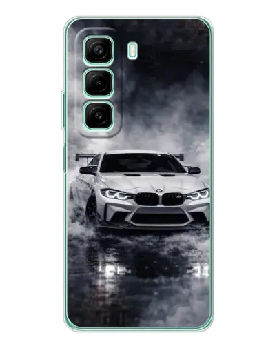 Чехол для Vivo Y31 Pro с картинкой «BMW сквозь туман» Чехол для Vivo Y31 Pro с картинкой «BMW сквозь туман»