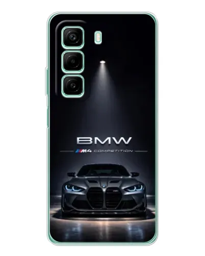 Чехол для Vivo Y31 Pro с картинкой «BMW сквозь ночной город» Чехол для Vivo Y31 Pro с картинкой «BMW сквозь ночной город»