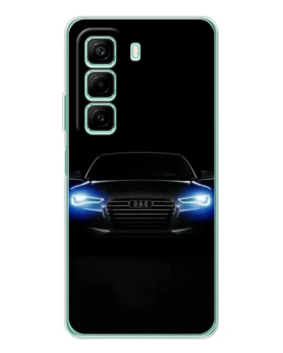 Чехол для Vivo Y31 Pro с картинкой «Audi в неоне»