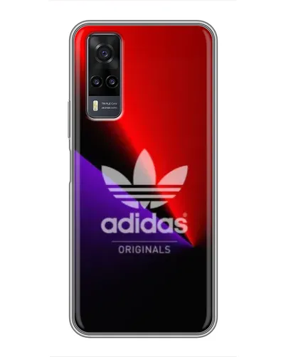 Чехол для Vivo Y31 с картинкой «Adidas Red Neon» Чехол для Vivo Y31 с картинкой «Adidas Red Neon»