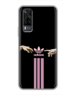 Чехол для Vivo Y31 с картинкой «Adidas Hands»