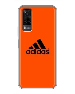 Чехол для Vivo Y31 с картинкой «Adidas Ukraine»