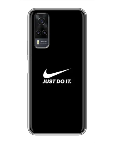 Чехол для Vivo Y31 с картинкой «Минимализм от Nike» Чехол для Vivo Y31 с картинкой «Минимализм от Nike»
