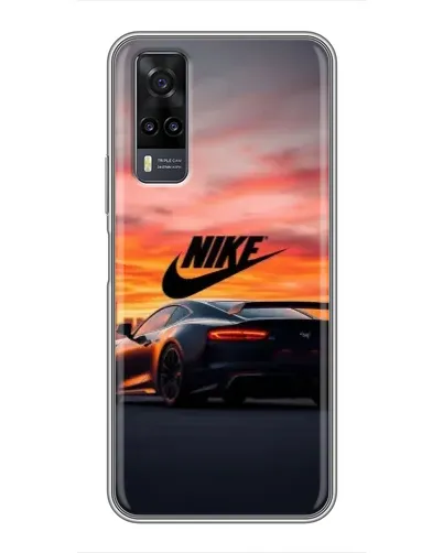 Чехол для Vivo Y31 с картинкой «Nike и суперкар» Чехол для Vivo Y31 с картинкой «Nike и суперкар»