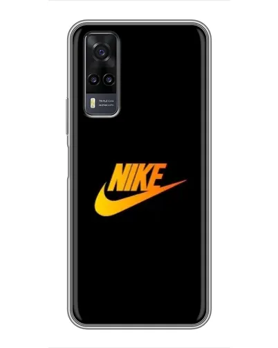 Чехол для Vivo Y31 с картинкой «Золотой логотип Nike» Чехол для Vivo Y31 с картинкой «Золотой логотип Nike»