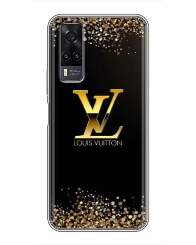 Чехол для Vivo Y31 с картинкой «LV — золотые искры» Чехол для Vivo Y31 с картинкой «LV — золотые искры»
