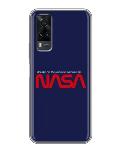Чехол для Vivo Y31 с картинкой «NASA — глубокий космос»