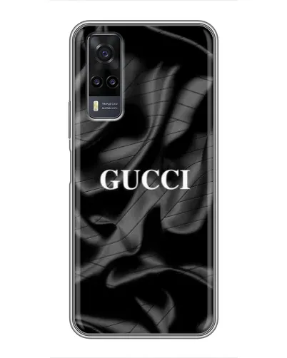 Чехол для Vivo Y31 с картинкой «Gucci — шелковые волны» Чехол для Vivo Y31 с картинкой «Gucci — шелковые волны»