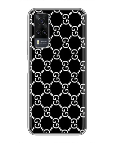 Чехол для Vivo Y31 с картинкой «Gucci — сетчатый паттерн» Чехол для Vivo Y31 с картинкой «Gucci — сетчатый паттерн»