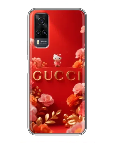 Чехол для Vivo Y31 с картинкой «Gucci — золотой сад» Чехол для Vivo Y31 с картинкой «Gucci — золотой сад»