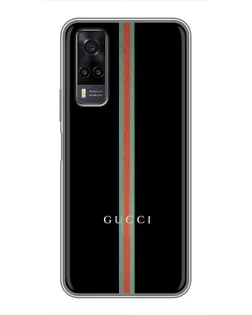 Чехол для Vivo Y31 с картинкой «Gucci — строгая линия» Чехол для Vivo Y31 с картинкой «Gucci — строгая линия»