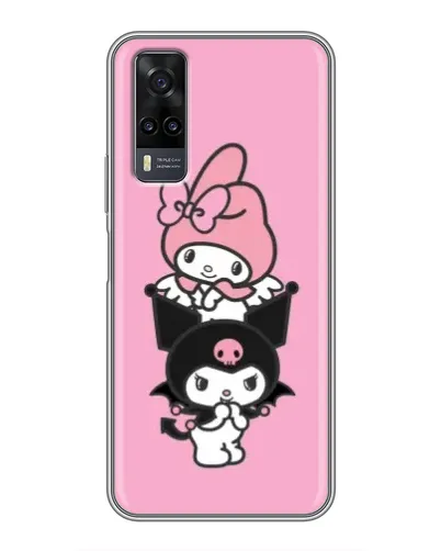 Чехол для Vivo Y31 с картинкой «My Melody и Kuromi»