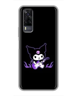 Чехол для Vivo Y31 с картинкой «Электрическая Kuromi» Чехол для Vivo Y31 с картинкой «Электрическая Kuromi»