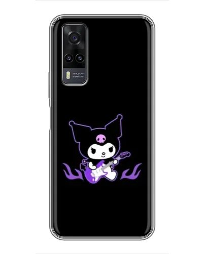 Чехол для Vivo Y31 с картинкой «Электрическая Kuromi»
