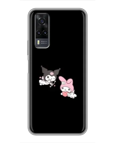 Чехол для Vivo Y31 с картинкой «My Melody и Kuromi»