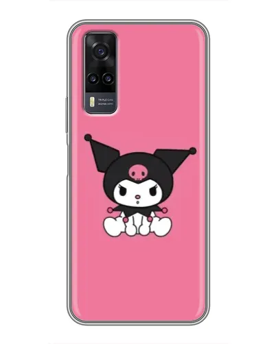 Чехол для Vivo Y31 с картинкой «Хмурая Kuromi»