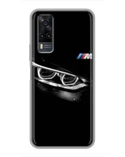 Чехол для Vivo Y31 с картинкой «BMW — взгляд тигра»