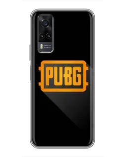Чехол для Vivo Y31 с картинкой «PUBG — рамка лого»