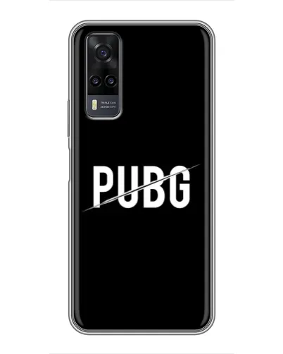 Чехол для Vivo Y31 с картинкой «PUBG — белый логотип» Чехол для Vivo Y31 с картинкой «PUBG — белый логотип»