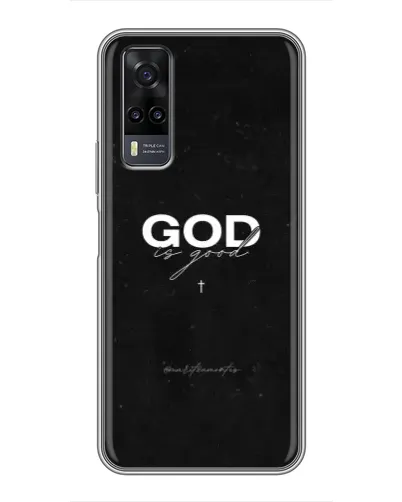 Чехол для Vivo Y31 с картинкой «GOD — Бог над всем»
