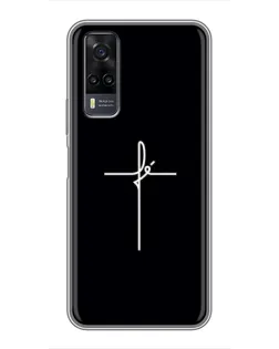 Чохол для Vivo Y31 з картинкою «Тонкий хрест»