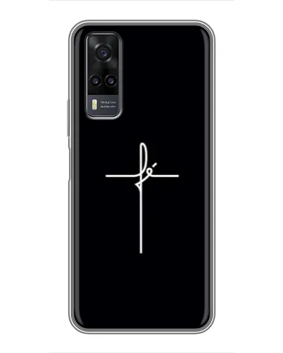 Чохол для Vivo Y31 з картинкою «Тонкий хрест» Чохол для Vivo Y31 з картинкою «Тонкий хрест»