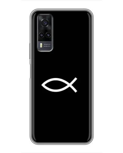 Чохол для Vivo Y31 з картинкою «Символ риби Jesus» Чохол для Vivo Y31 з картинкою «Символ риби Jesus»