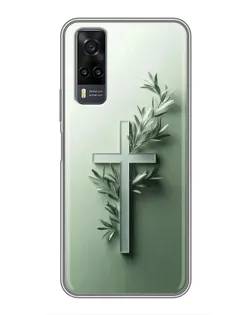 Чохол для Vivo Y31 з картинкою «Оливкова гілка»