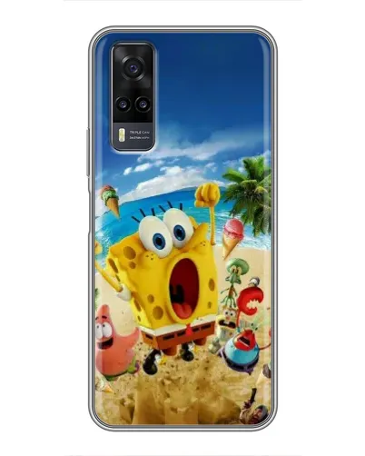 Чехол для Vivo Y31 с картинкой «Развлечения на пляже»