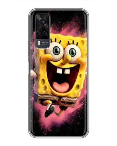 Чехол для Vivo Y31 с картинкой «Взрывной Спанч Боб»