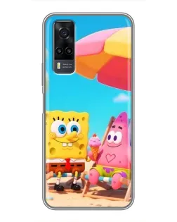 Чохол для Vivo Y31 з картинкою «Відпочинок на пляжі»