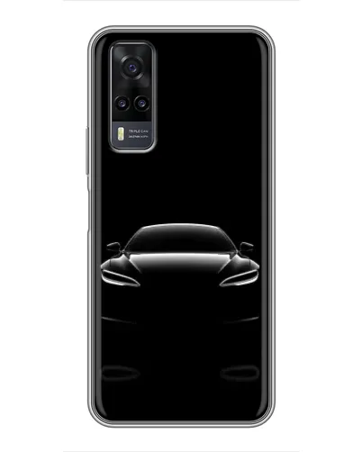 Чехол для Vivo Y31 с картинкой «Силуэт Tesla Night» Чехол для Vivo Y31 с картинкой «Силуэт Tesla Night»