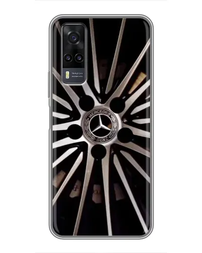 Чехол для Vivo Y31 с картинкой «Диск Mercedes» Чехол для Vivo Y31 с картинкой «Диск Mercedes»