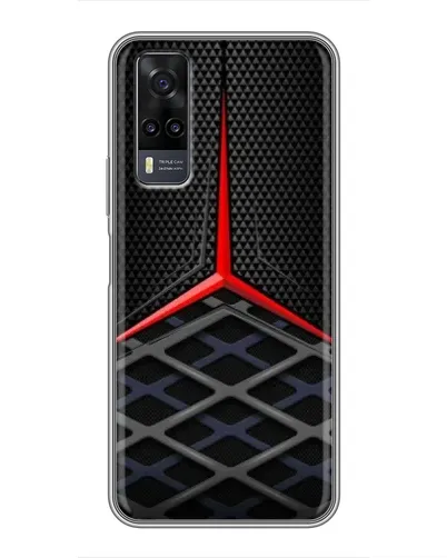 Чехол для Vivo Y31 с картинкой «Mercedes Carbon Grid» Чехол для Vivo Y31 с картинкой «Mercedes Carbon Grid»