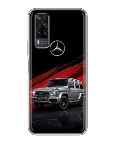 Чехол для Vivo Y31 с картинкой «Mercedes G-Class красный» Чехол для Vivo Y31 с картинкой «Mercedes G-Class красный»