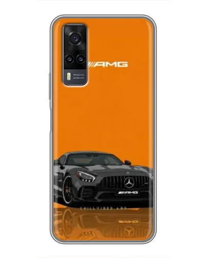 Чехол для Vivo Y31 с картинкой «Оранжевый Mercedes AMG» Чехол для Vivo Y31 с картинкой «Оранжевый Mercedes AMG»