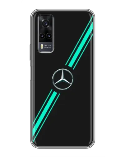 Чохол для Vivo Y31 з картинкою «Спортивні лінії Mercedes» Чохол для Vivo Y31 з картинкою «Спортивні лінії Mercedes»