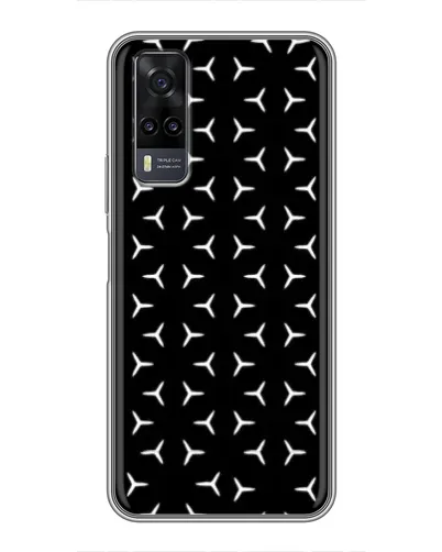 Чохол для Vivo Y31 з картинкою «Mercedes паттерн зірок» Чохол для Vivo Y31 з картинкою «Mercedes паттерн зірок»