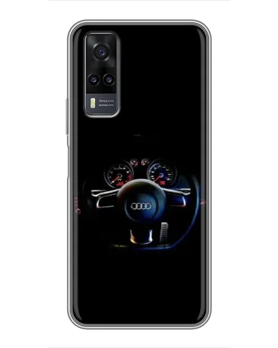 Чехол для Vivo Y31 с картинкой «Салон Audi — руль» Чехол для Vivo Y31 с картинкой «Салон Audi — руль»