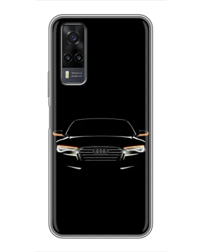 Чехол для Vivo Y31 с картинкой «Audi — ночной контур» Чехол для Vivo Y31 с картинкой «Audi — ночной контур»