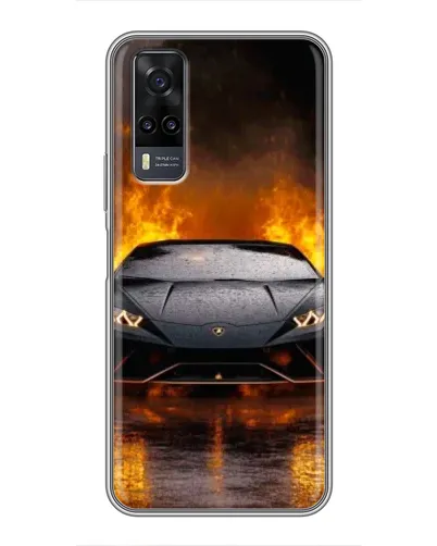 Чехол для Vivo Y31 с картинкой «Lamborghini в огне» Чехол для Vivo Y31 с картинкой «Lamborghini в огне»
