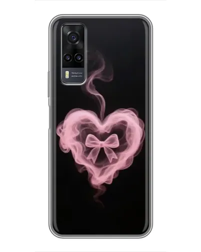 Чехол для Vivo Y31 с картинкой «Дымчатое сердце» Чехол для Vivo Y31 с картинкой «Дымчатое сердце»