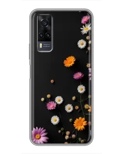 Чехол для Vivo Y31 с картинкой «Цветочная композиция»