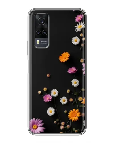 Чехол для Vivo Y31 с картинкой «Цветочная композиция»
