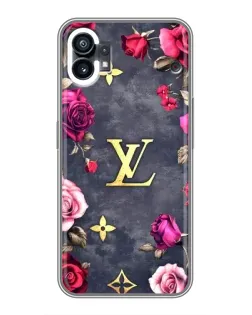 Чохол для ViVO Y32 з картинкою «Квітковий Louis Vuitton»