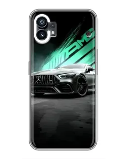 Чохол для ViVO Y32 з картинкою «Темний Mercedes AMG»