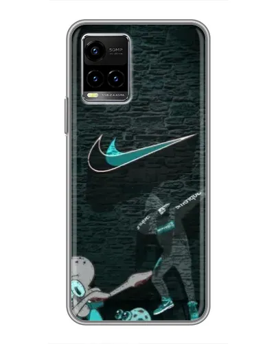 Чехол для Vivo Y33s с картинкой «Спортивный арт Nike» Чехол для Vivo Y33s с картинкой «Спортивный арт Nike»