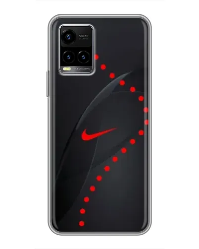 Чехол для Vivo Y33s с картинкой «Абстрактный дизайн Nike» Чехол для Vivo Y33s с картинкой «Абстрактный дизайн Nike»