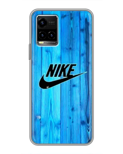 Чехол для Vivo Y33s с картинкой «Голубое дерево Nike» Чехол для Vivo Y33s с картинкой «Голубое дерево Nike»